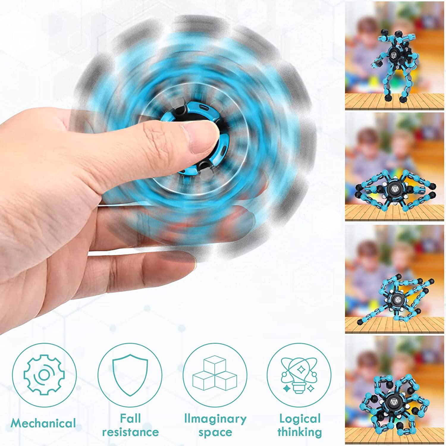 Đồ chơi spinner fidget có thể biến dạng, đồ chơi chống căng thẳng DIY DIY vui nhộn