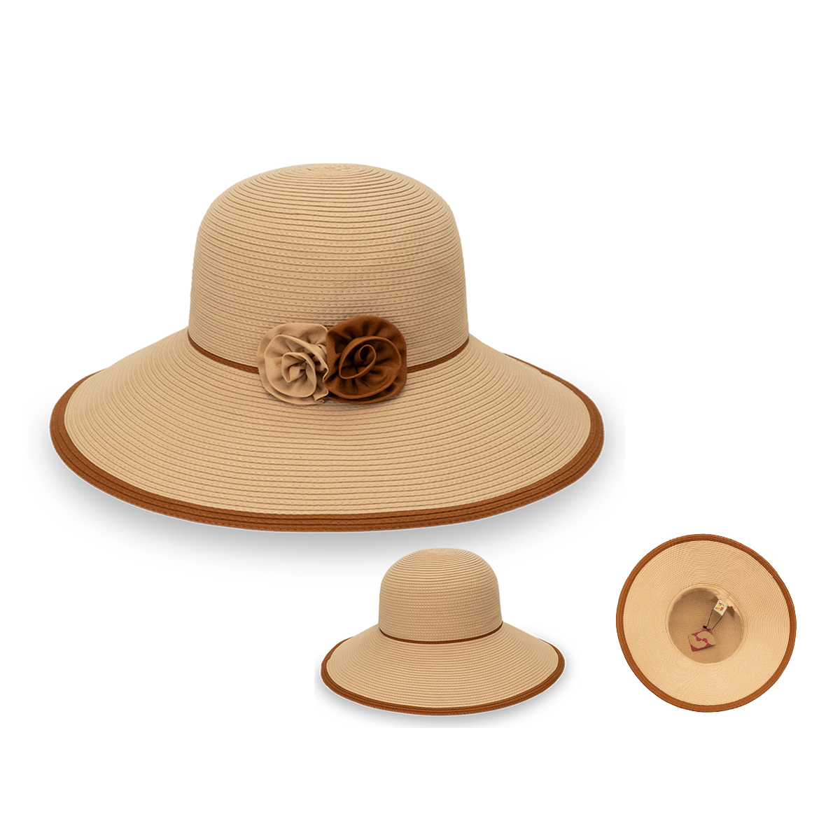 Mũ vành thời trang NÓN SƠN-XH001-108-KM3