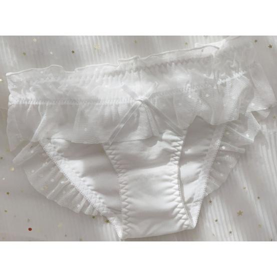 Quần Lót Nữ Cotton Phối Ren Bèo Thời Trang Xuất Đông Âu . Hàng Loại Đẹp.