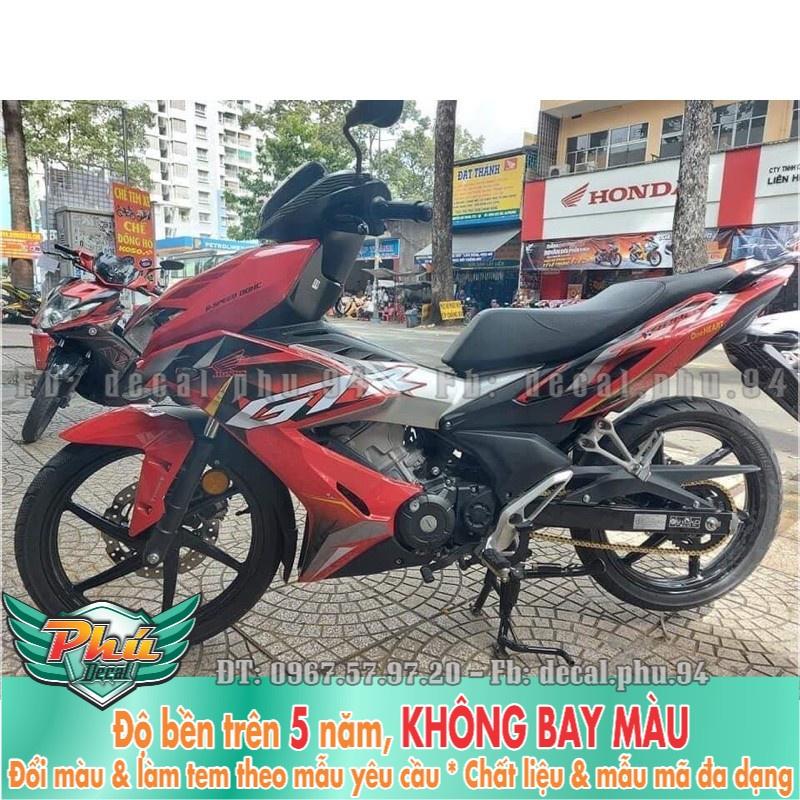 Tem rời Winner X Cam đen GTR