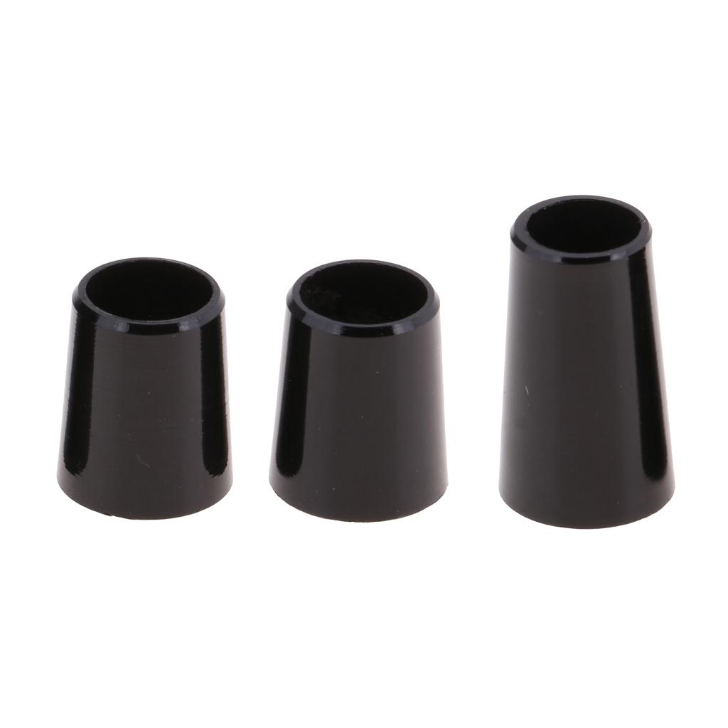 20 Pack .370/.335 Black Golf Ferrules for Irons Wood Shafts Club Accessories