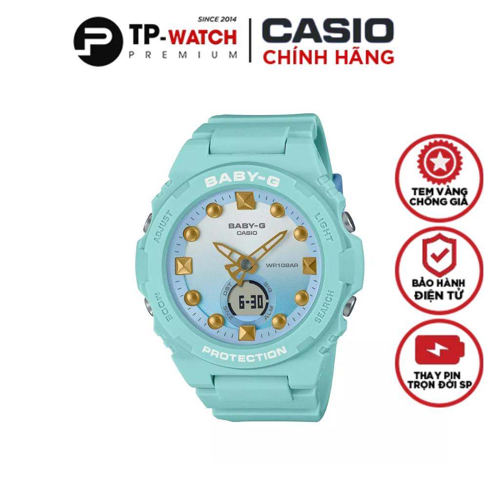 Đồng Hồ Nữ Dây Nhựa Casio Baby-G BGA-320-3A Chính Hãng | BGA-320-3ADR