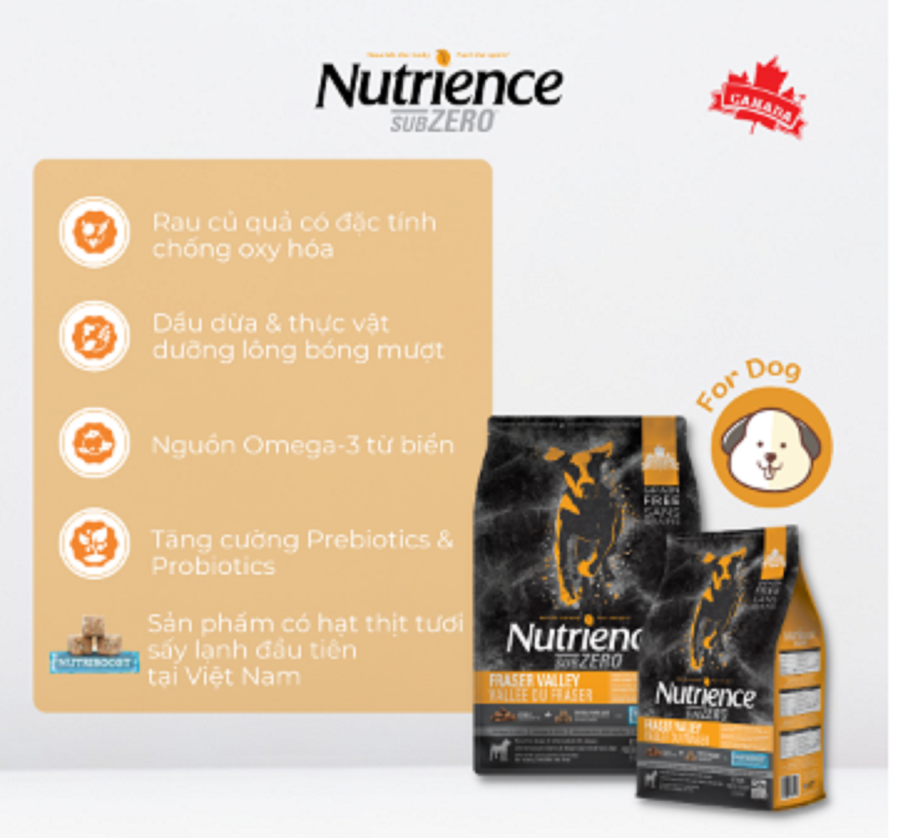 Hạt cho Chó Nutrience Suzero - Gà Tây, Cá Hồi , Cá Trích, Cá Tuyết & Rau Củ Quả Tự Nhiên - 0.5kg