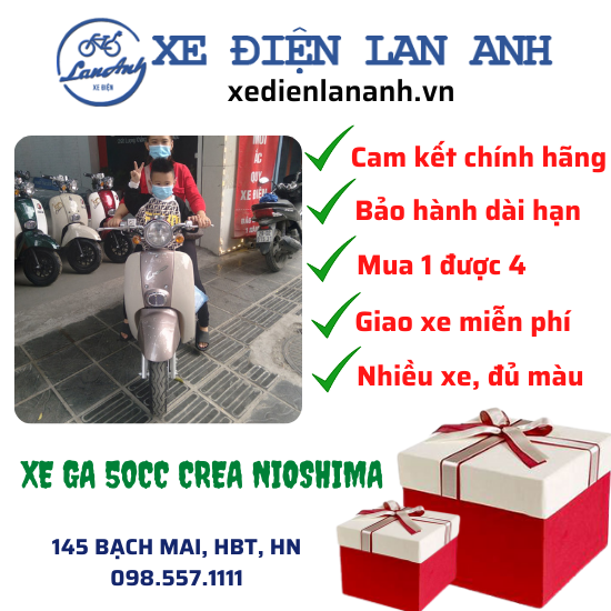 Xe Ga 50cc Crea Nioshima