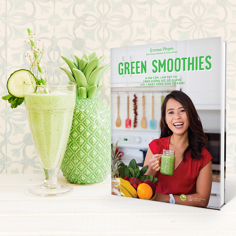 Hình ảnh Green Smoothies - Giảm Cân, Làm Đẹp Da, Tăng Cường Sức Đề Kháng Với 7 Ngày Uống Sinh Tố Xanh