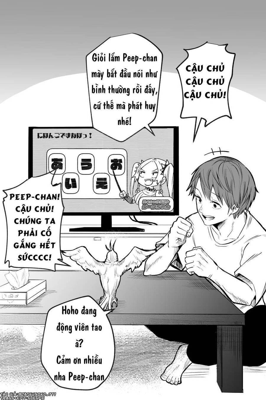 điều mà chú vẹt muốn cảnh báo chapter 3 1