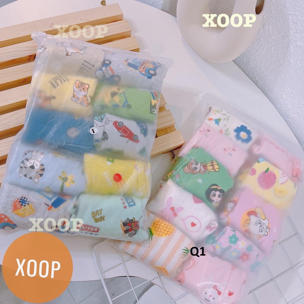 Combo 5 quần dài bozip - Combo 10 quần dài bozip cho bé trai bé gái ( 7-17kg) Q1