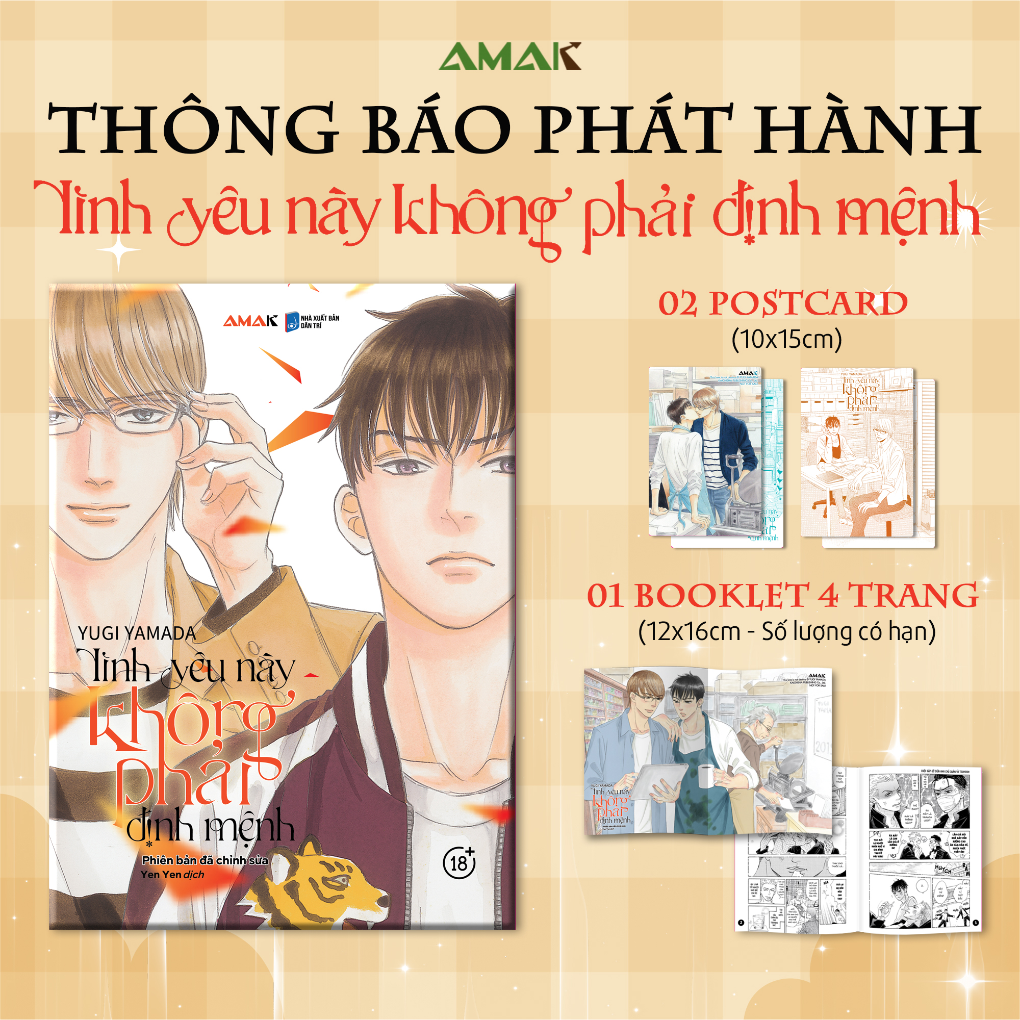 [Manga] Tình Yêu Này Không Phải Định Mệnh - Amakbooks