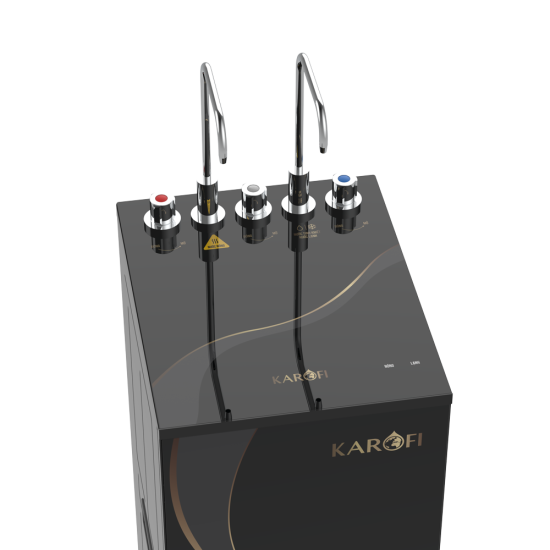 Máy lọc nước nóng lạnh RO Mỹ 11 lõi Karofi KAD-D66S Pro - Giao trước lắp sau miễn phí toàn quốc - Bảo hành 36 tháng - Hàng chính hãng