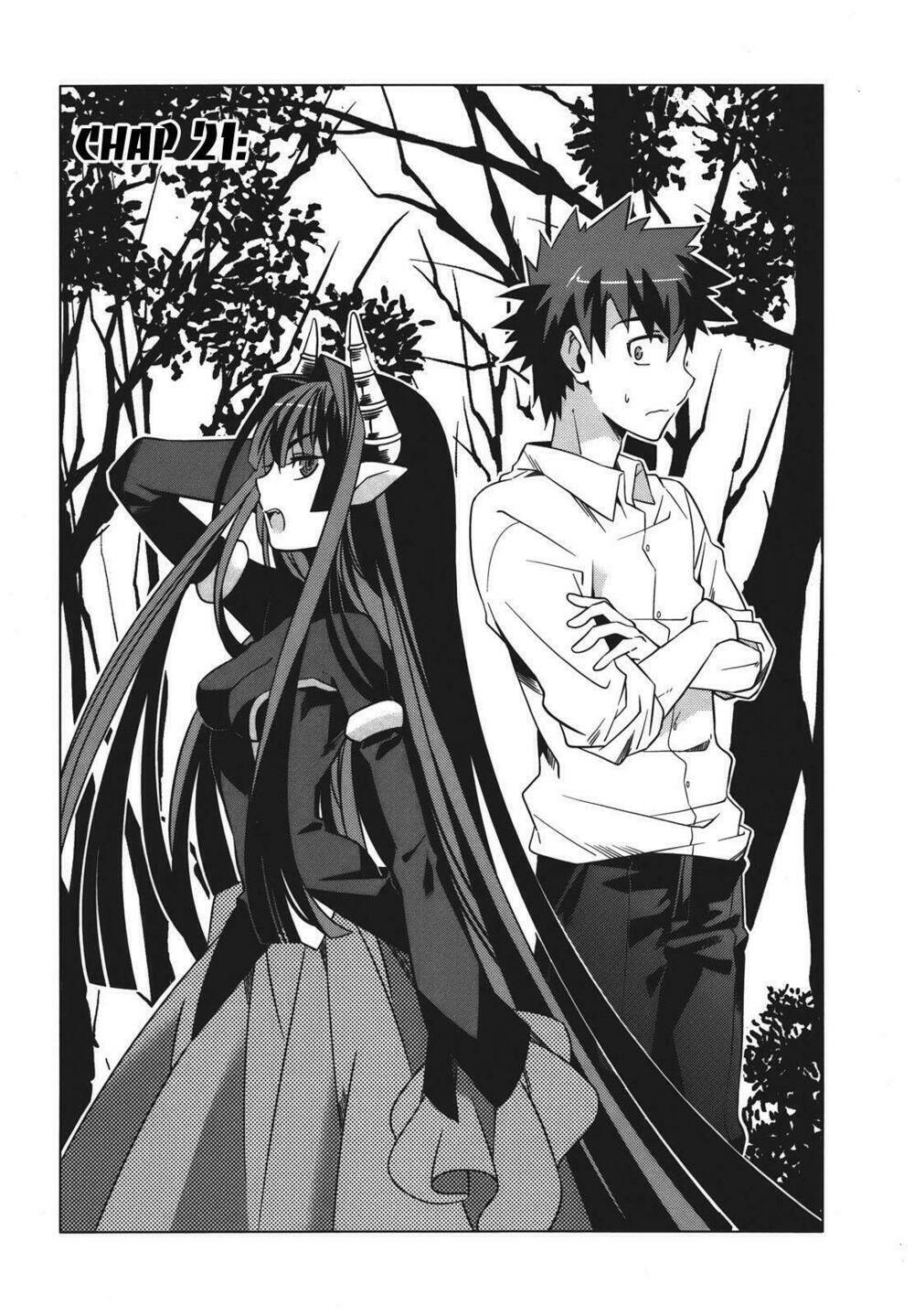 mahoutsukai () to deshi () no futekisetsu na kankei chapter 21 1