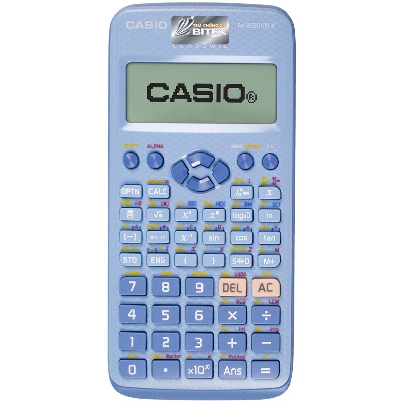 Máy tính Casio FX-580VN X (MÀU XANH)