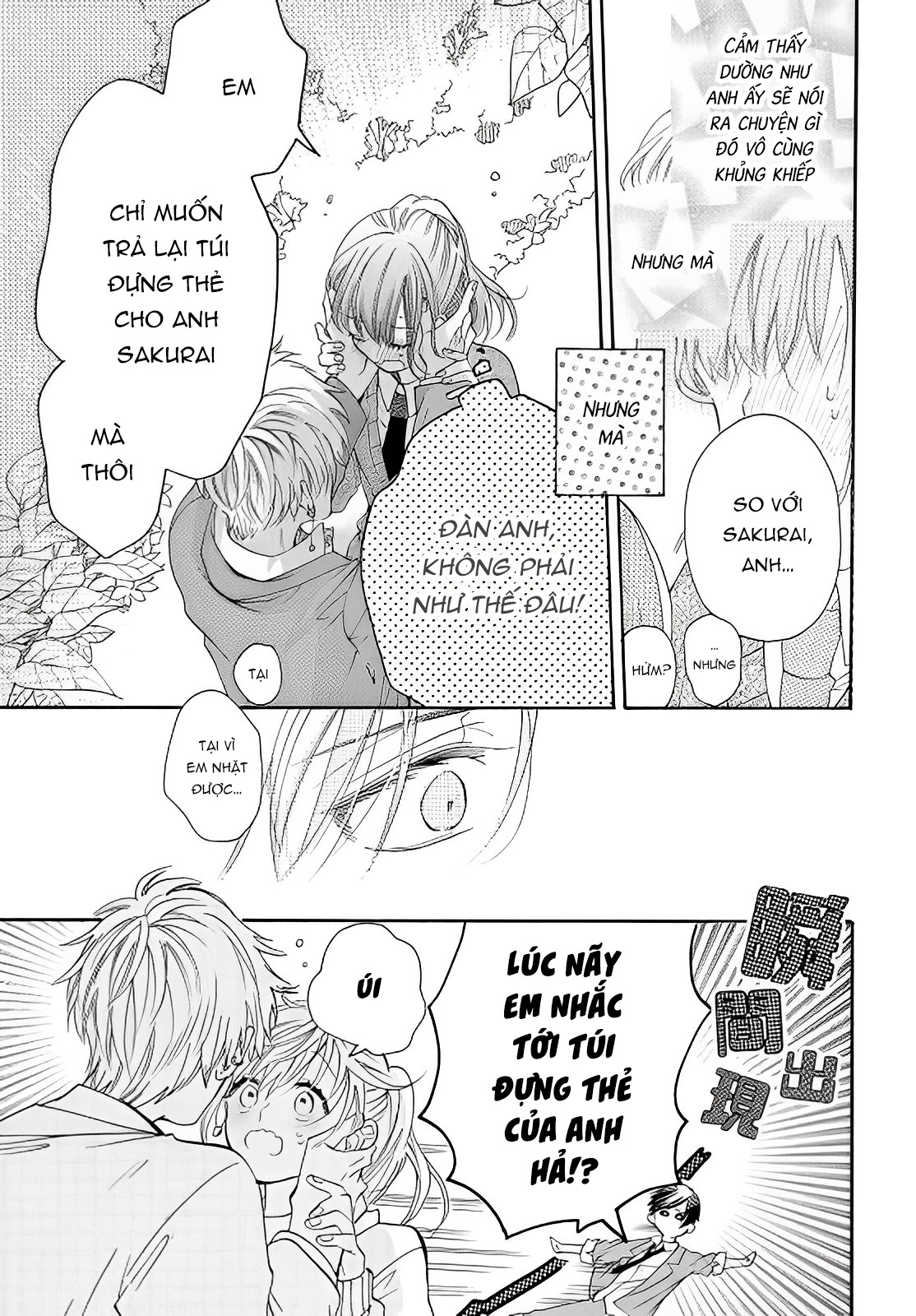 đàn anh azusa và bé táo chapter 3 32