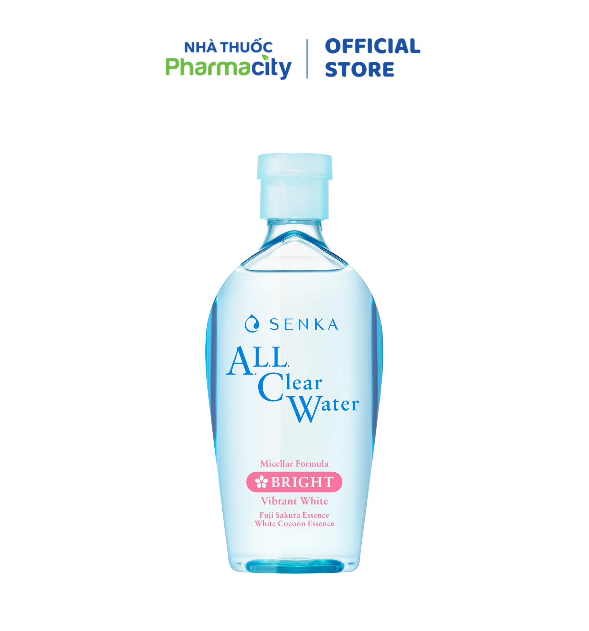 Nước tẩy trang dưỡng trắng da Senka A.L.L Clear Water (230ml)