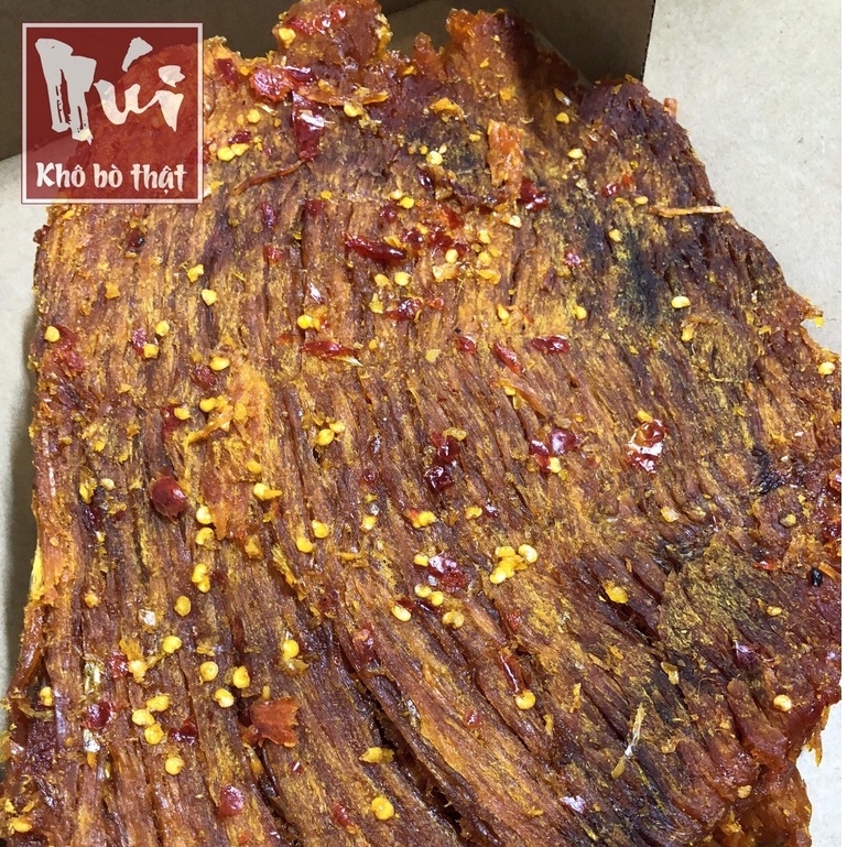 Khô bò NÚI - Đặc Sản Khánh Hoà - Túi 500g