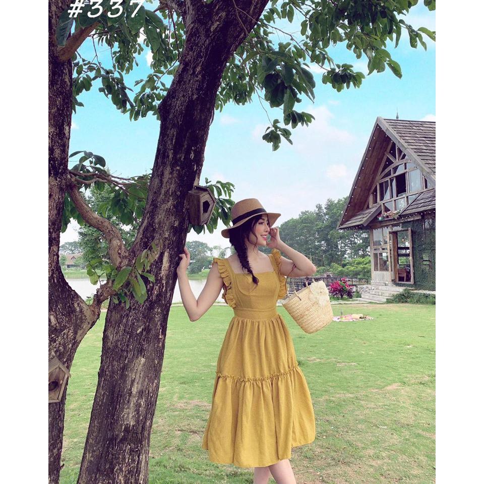 Maxi caro hở lưng siêu xinh