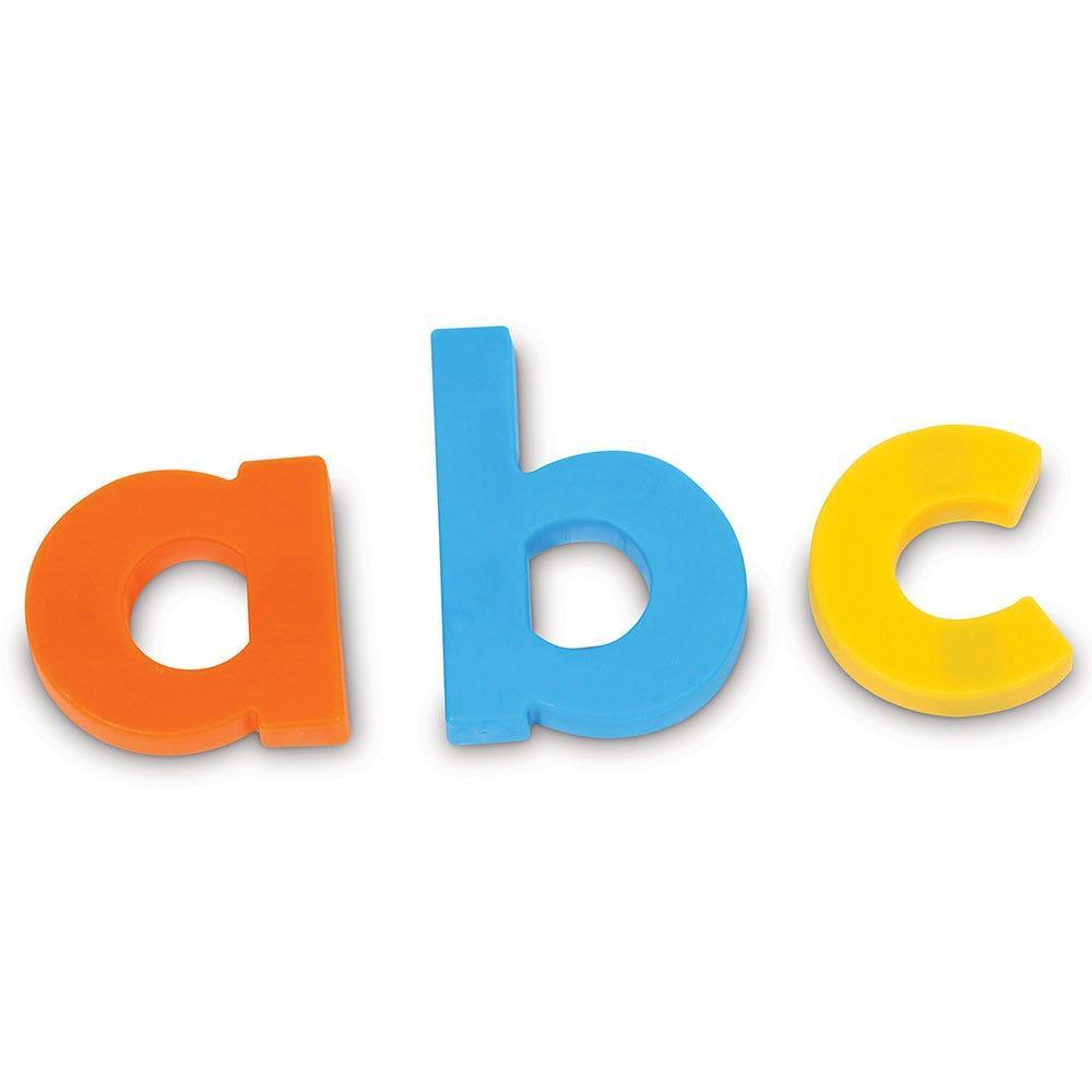 Learning Resources Bộ chữ cái nam châm viết thường - Jumbo Magnetic Lowercase Letters