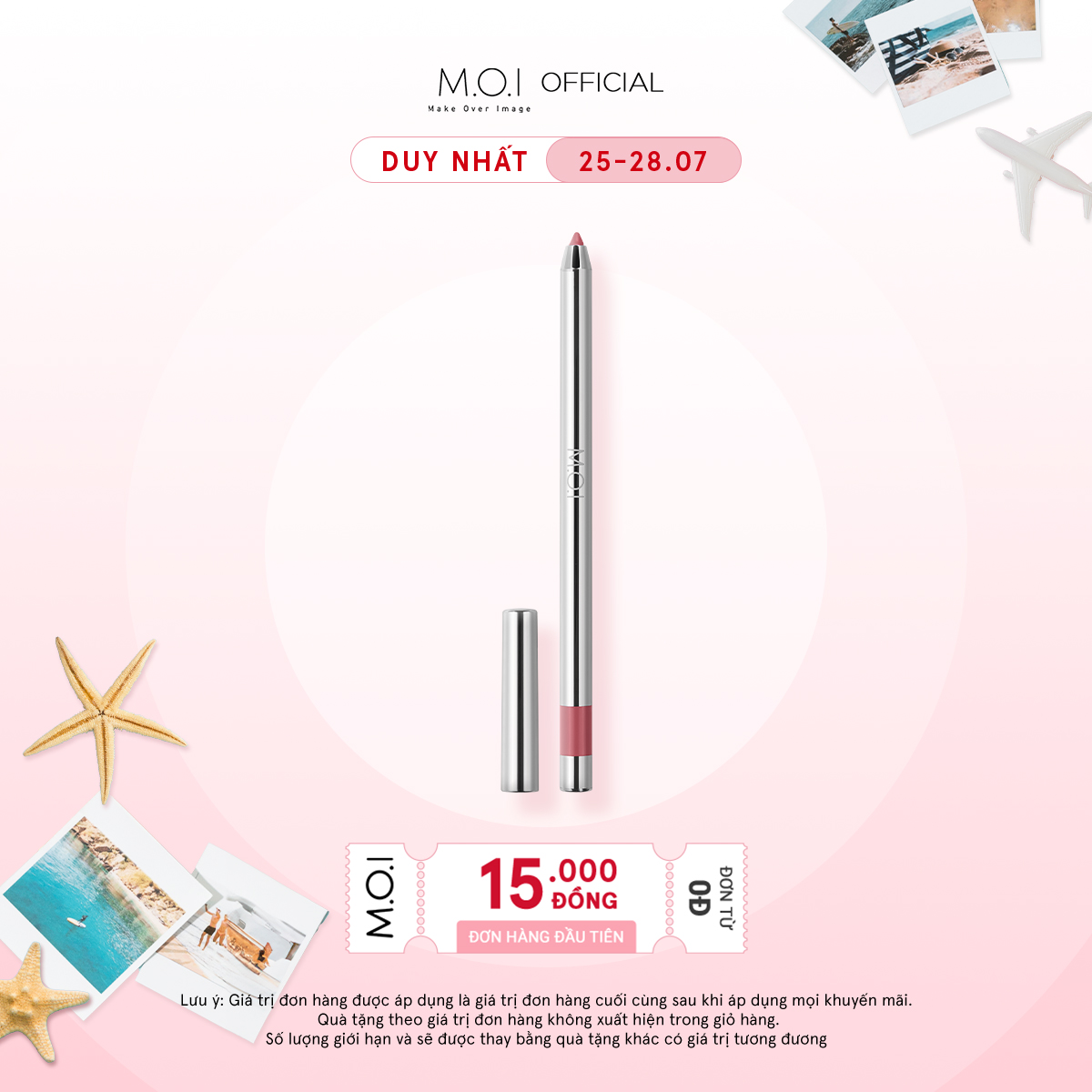 CHÌ KẺ VIỀN MÔI ĐA NĂNG M.O.I - Perfect Shape Lip Liner