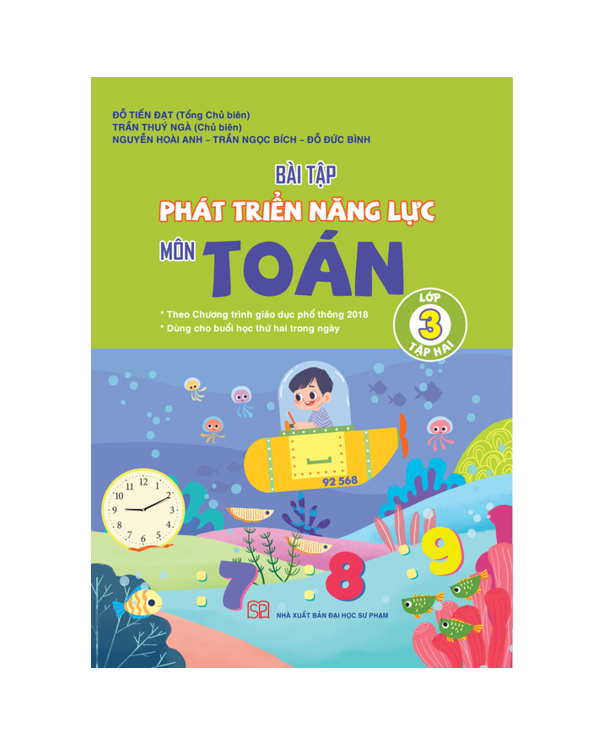 Sách - Bài Tập Phát Triển Năng Lực Môn Toán Lớp 3 - Tập 2