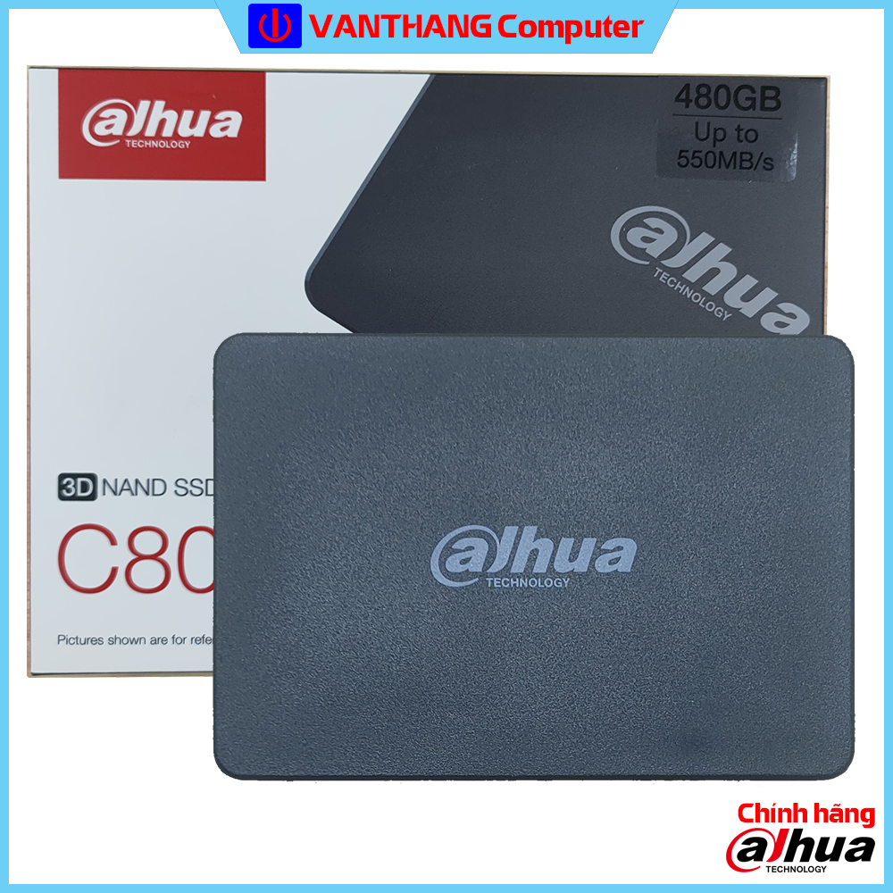 Ổ cứng SSD 2.5 inch DAHUA C800A 480GB SATA 3 - Hàng chính hãng