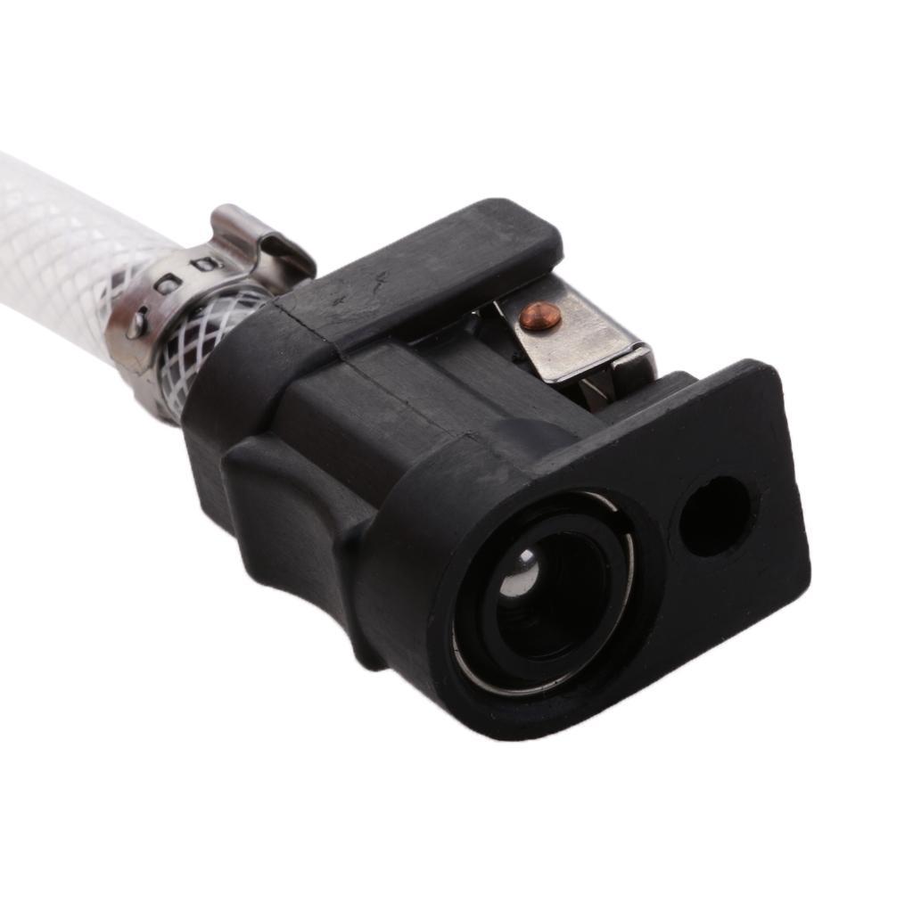 8mm Fuel Line Hose Bulb with Connector For White