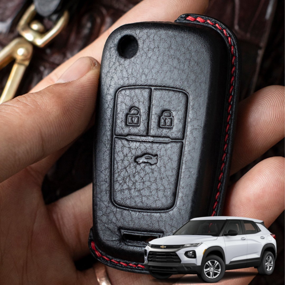 Bao Da Chìa Khóa ô tô CHEVROLET TRAILBLAZER | Bọc chìa khóa ô tô da thật khâu tay