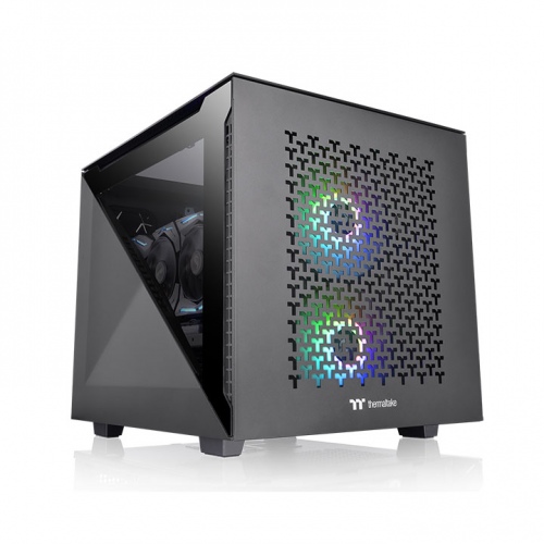 Vỏ Case Thermaltake Divider 200 TG Air (Black/White) - Hàng Chính Hãng