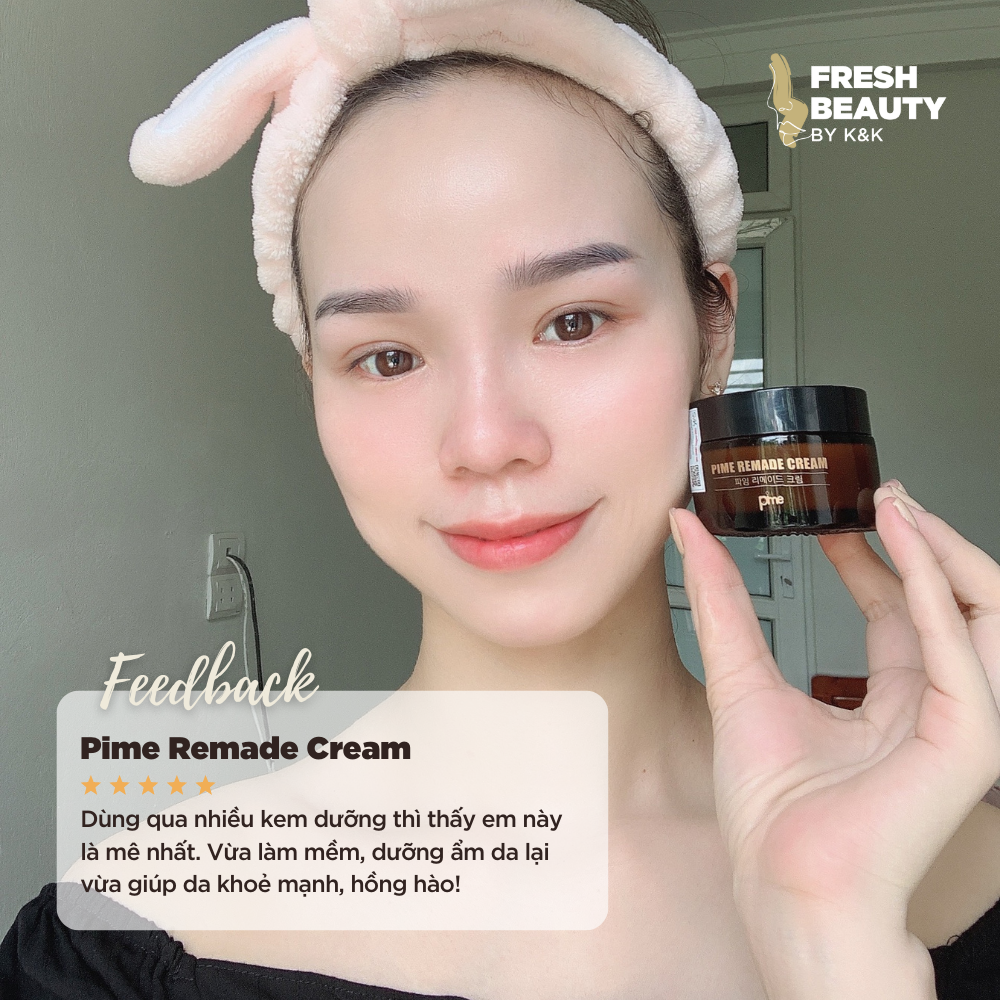 Kem dưỡng ngày Pime Remade Cream mờ thâm sạm nám, dưỡng trắng, ngăn lão hóa da 50g