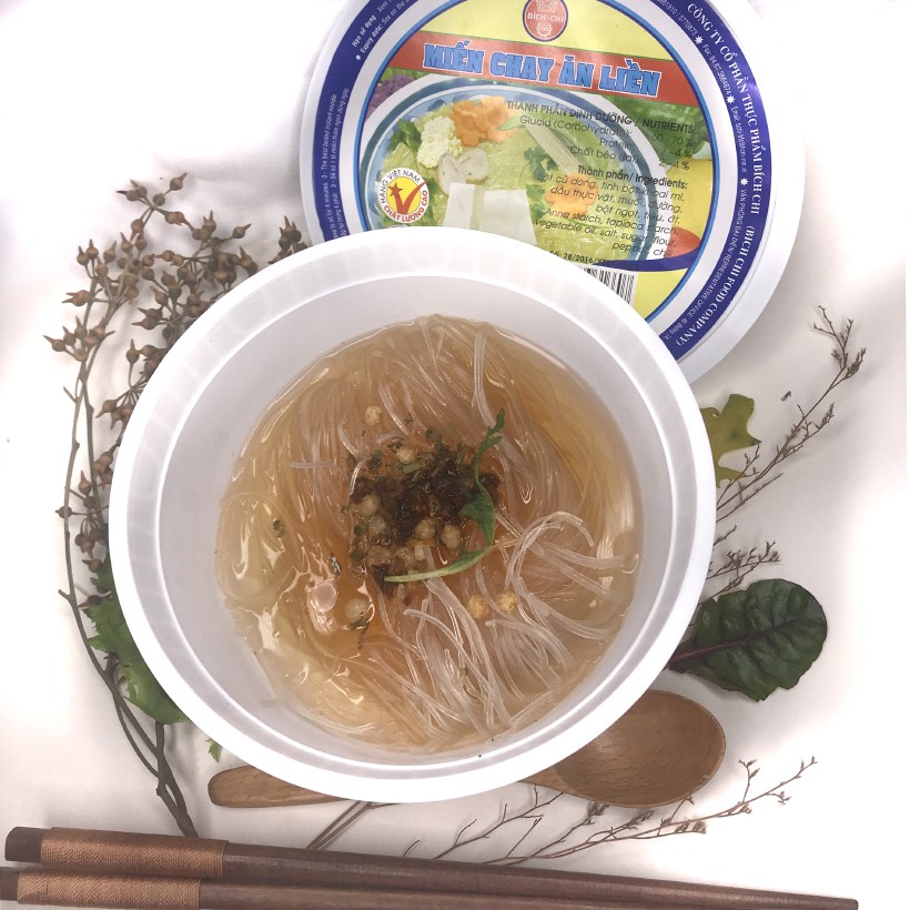 Thùng 12 Tô Miến Ăn Liền Chay Bích Chi
