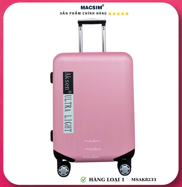 Vali cao cấp Macsim Aksen hàng loại 1 MSAK8233 cỡ 24inch