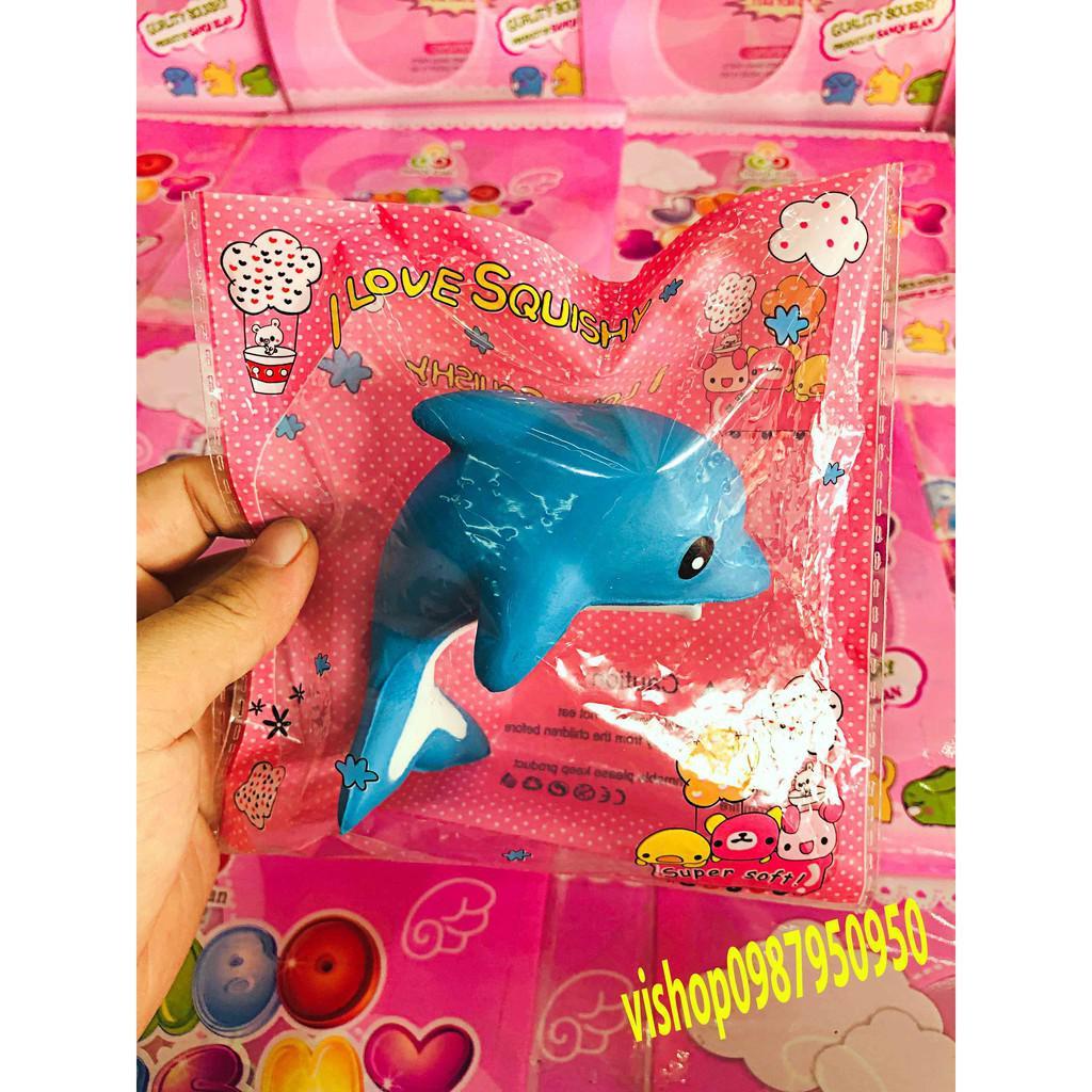 Bán ĐỒ CHƠI SQUISHY CÁ HEO XANH ĐẸP mã NUT26 Pmã 115 Siêu rẻ
