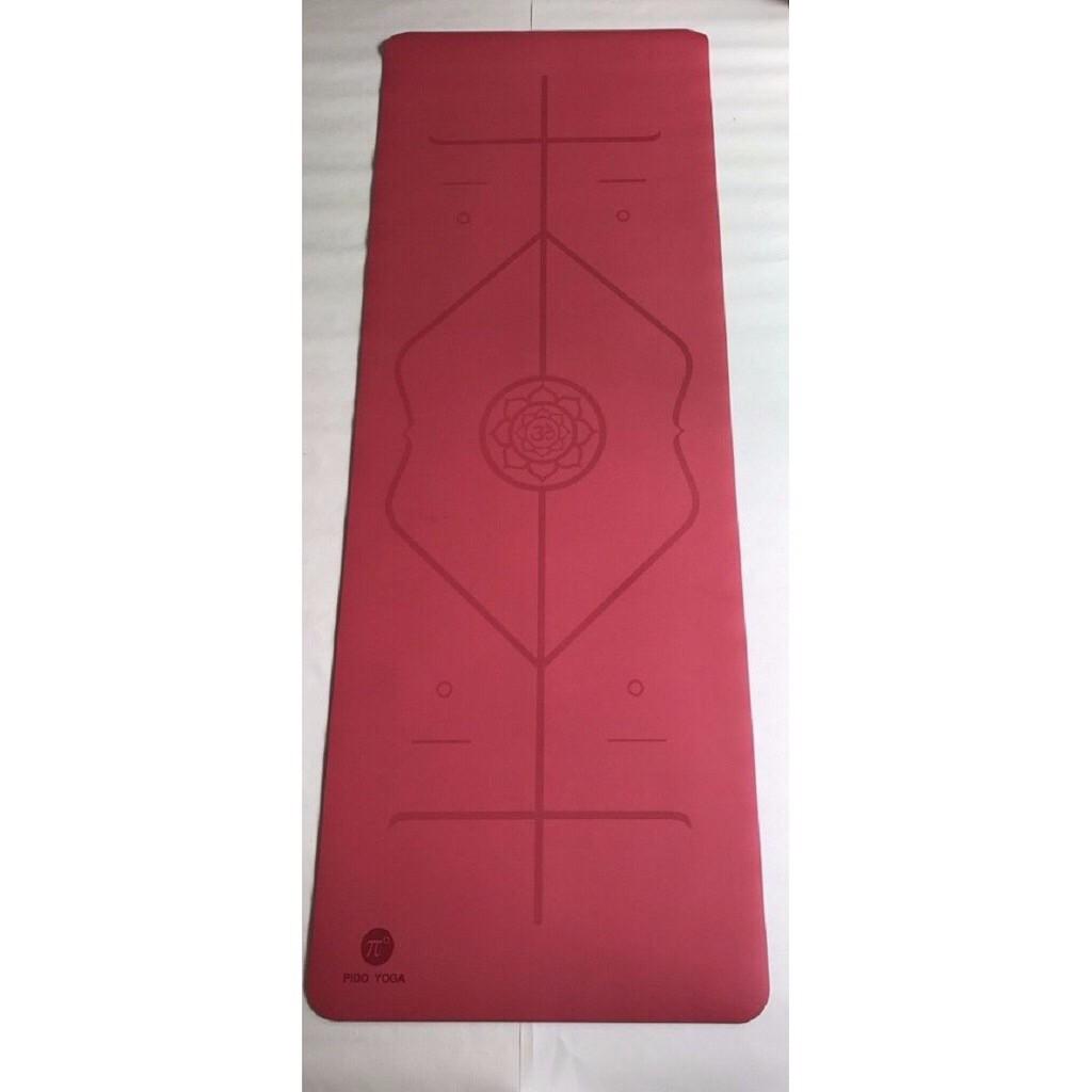 Thảm yoga pido định tuyến 5mm PU Cao Cấp