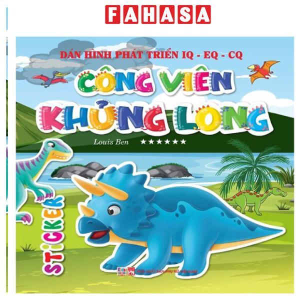 Sách - Dán Hình Phát Triển IQ-EQ-CQ - Công Viên Khủng Long - Tập 6