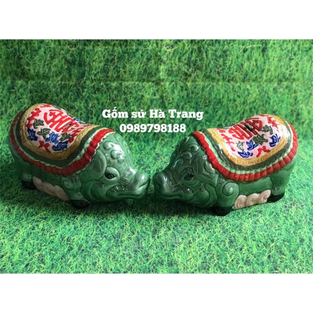 Heo tiết kiệm gốm sứ Bát Tràng cao cấp