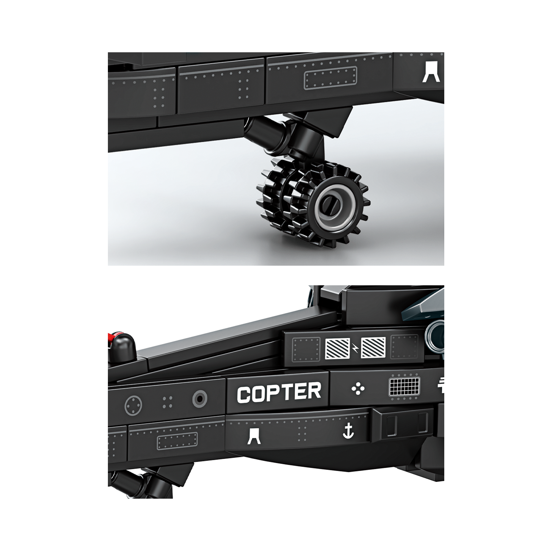 MINGDI - K2062 - Lắp Ráp Trực Thăng Chiến Đấu HELICOPTER (300 Chi Tiết)