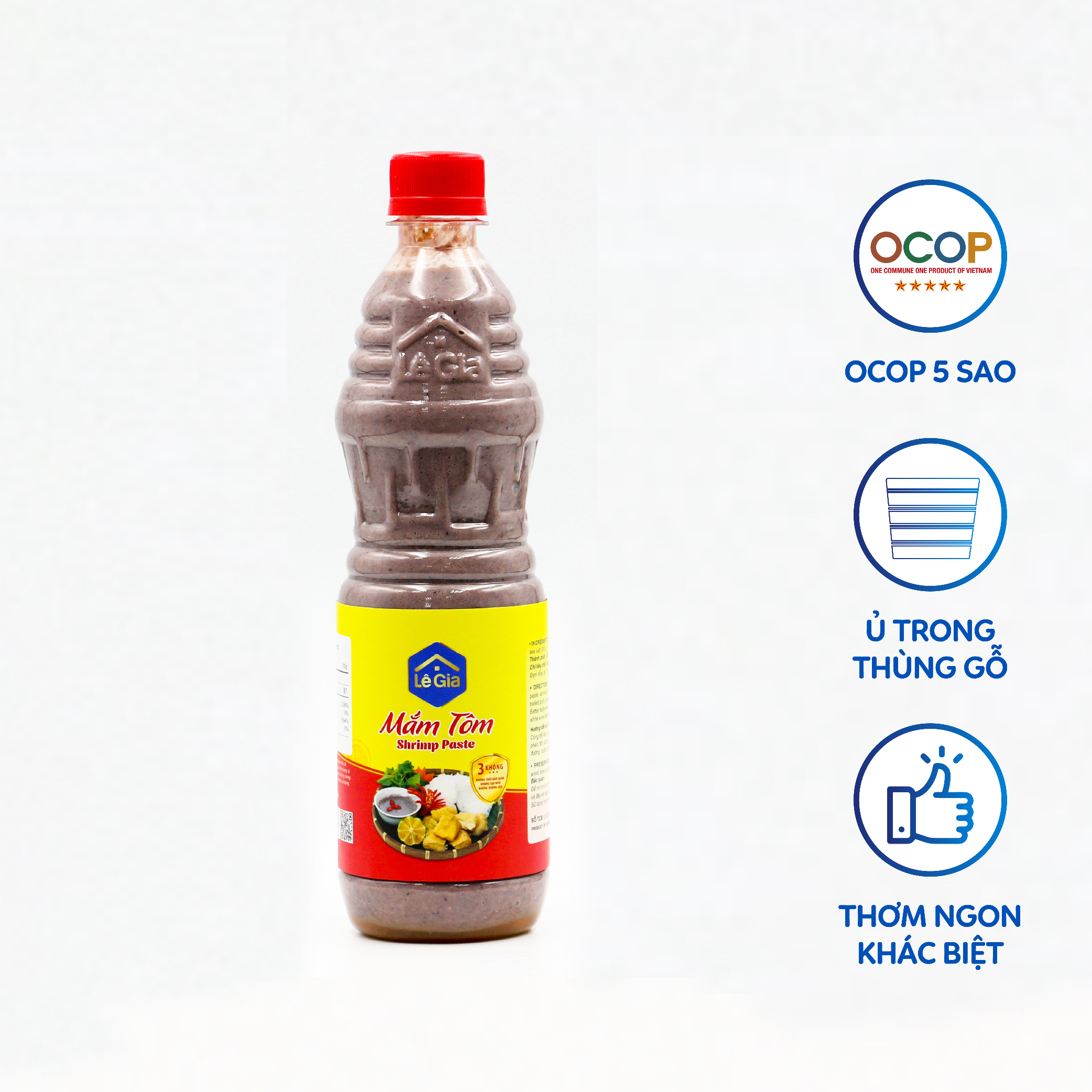 Mắm tôm Lê Gia - chai 650ml