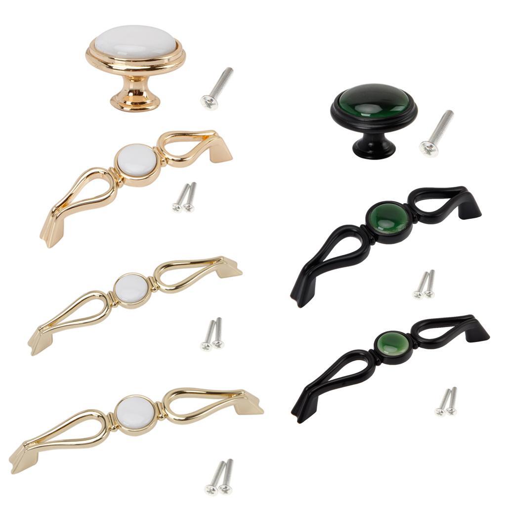 European Cabinet Drawer Door Handle Furniture Hardware Pull Knobs