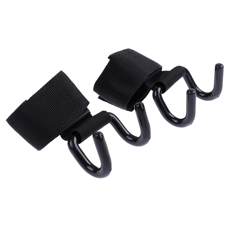 Điều chỉnh unisex thép mạnh mẽ móc kẹp dây đai nâng tạ sức mạnh đào tạo phòng tập thể dục thể dục thể dục đen hỗ trợ cổ tay