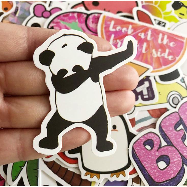 Sticker dán cao cấp HOẠT HÌNH CUTE Cực COOL ms#110