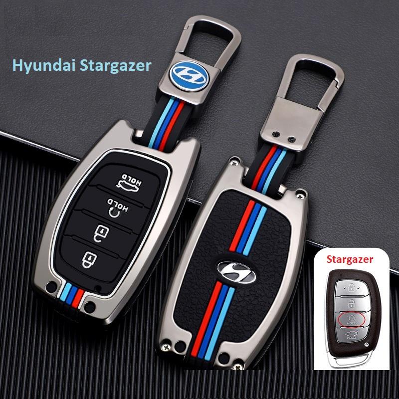 HN Ốp Chìa Khóa Xe Hyundai Creta 2022, 2023, Stargazer Hợp Kim