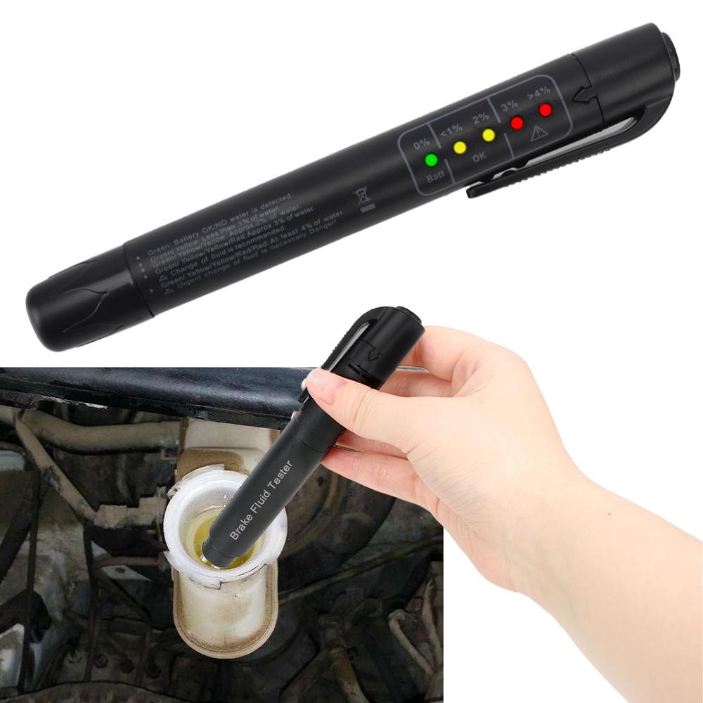 Bút kiểm tra dầu phanh xe 5 đèn LED cho DOT3/DOT4