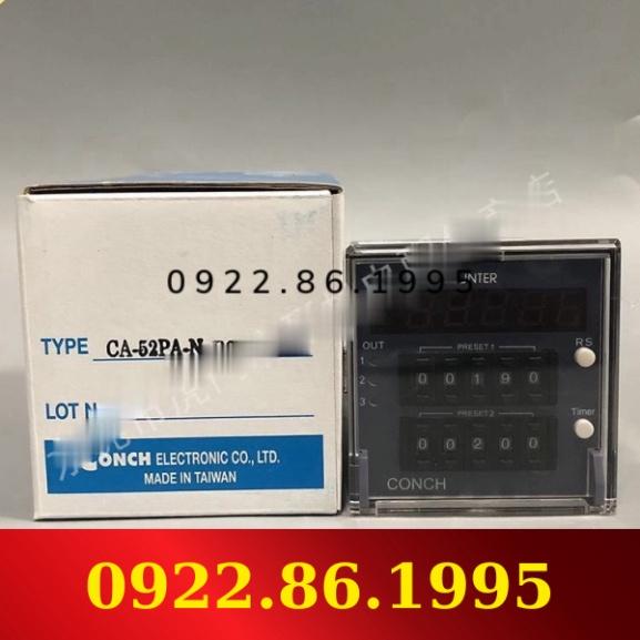 Bộ Đếm CA-52PA-NE01 Hiển Thị Kỹ Thuật Số Năm Chữ Số Cài Đặt Giai Đoạn Hai Bộ Đếm Conch