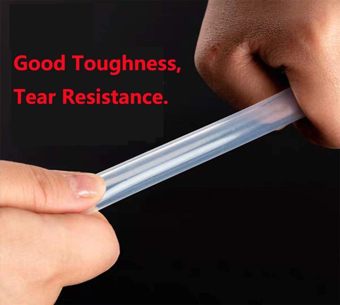 Ống silicone linh hoạt cấp thực phẩm ống nước trong suốt 2m