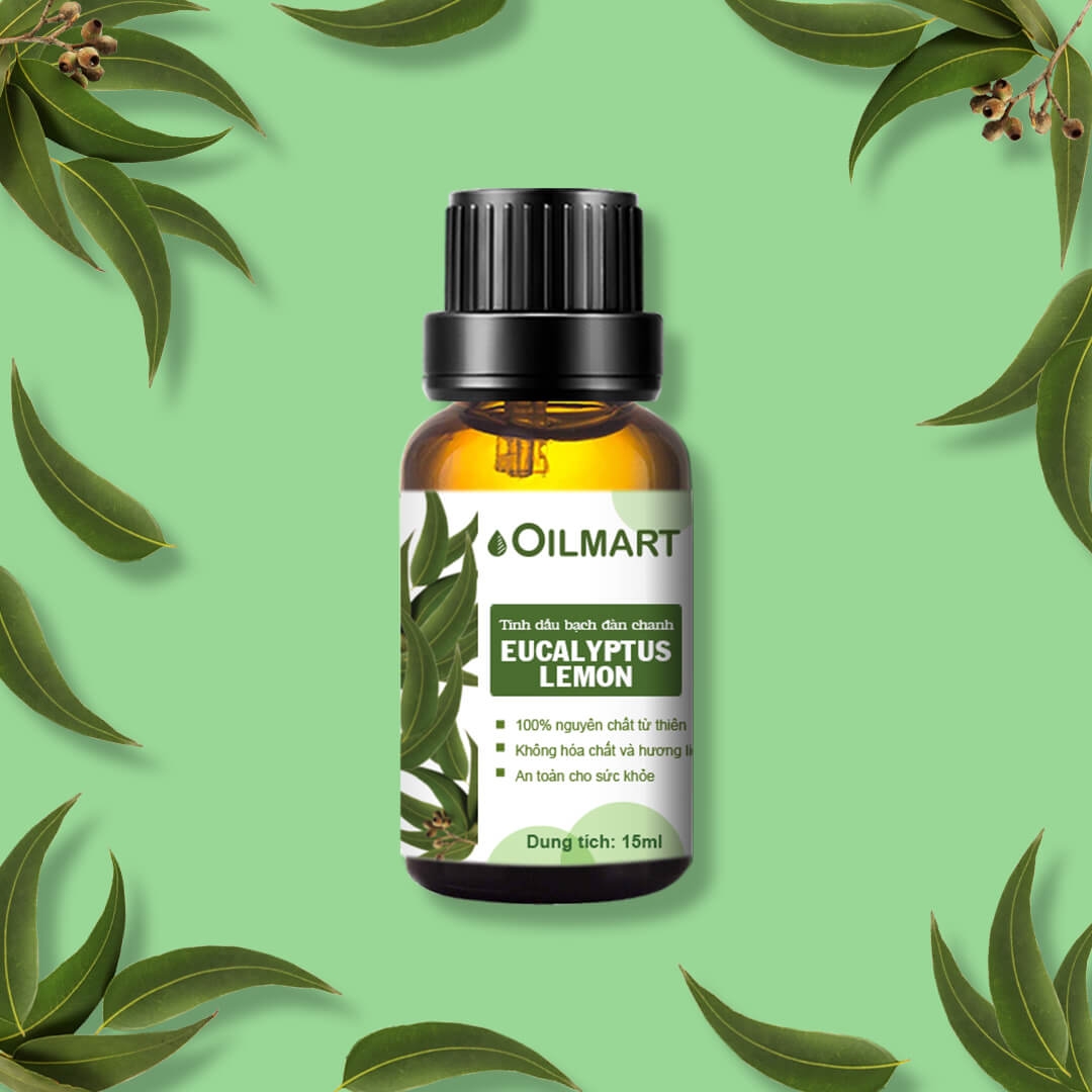 Tinh Dầu Thiên Nhiên Bạch Đàn Chanh Oilmart Eucalyptus Lemon Essential Oil 15ml