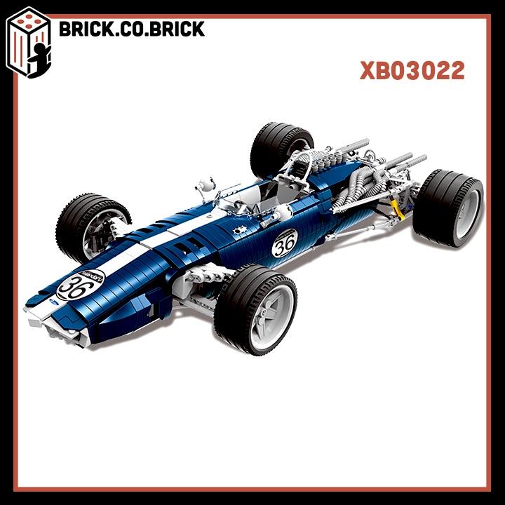 Mô Hình Lắp Ráp Racing Car Blue Sonic Đồ Chơi Siêu Xe Công Thức 1 Mô Hình Xe Đua Địa Hình XB03022