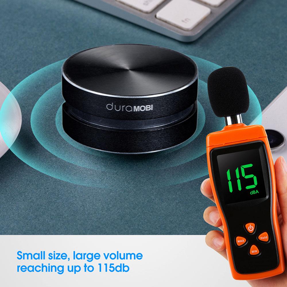 1 Pack Wirelessly BT Speaker Bone Conduction Speakers Mini Portable Loud Stereo Sound Built-in Mic Sound Box Red