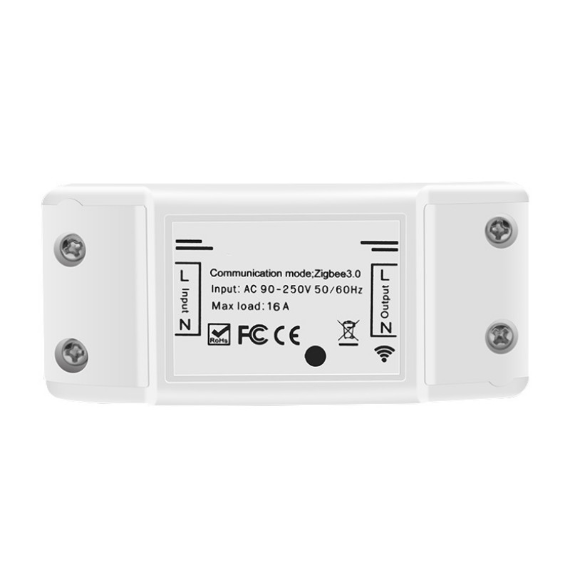 Công Tắc Zigbee Công Suất Lớn 16A Điều Khiển Trên Ứng Dụng Tuya SHP-ZBasic