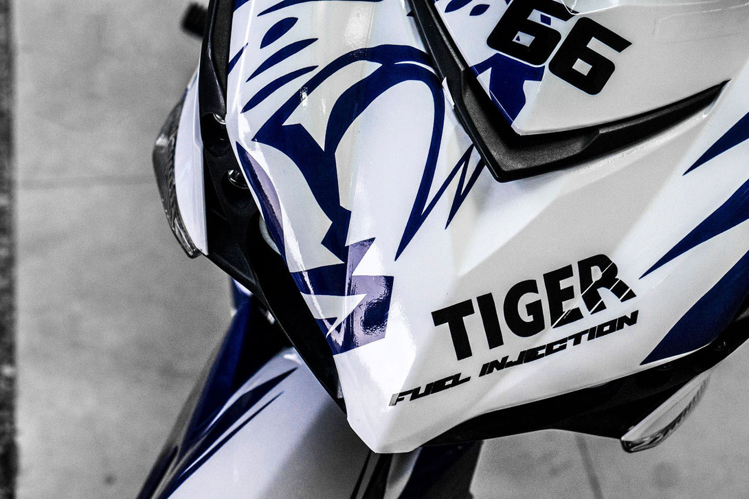 Tem trùm Exciter 150 Blue Tiger