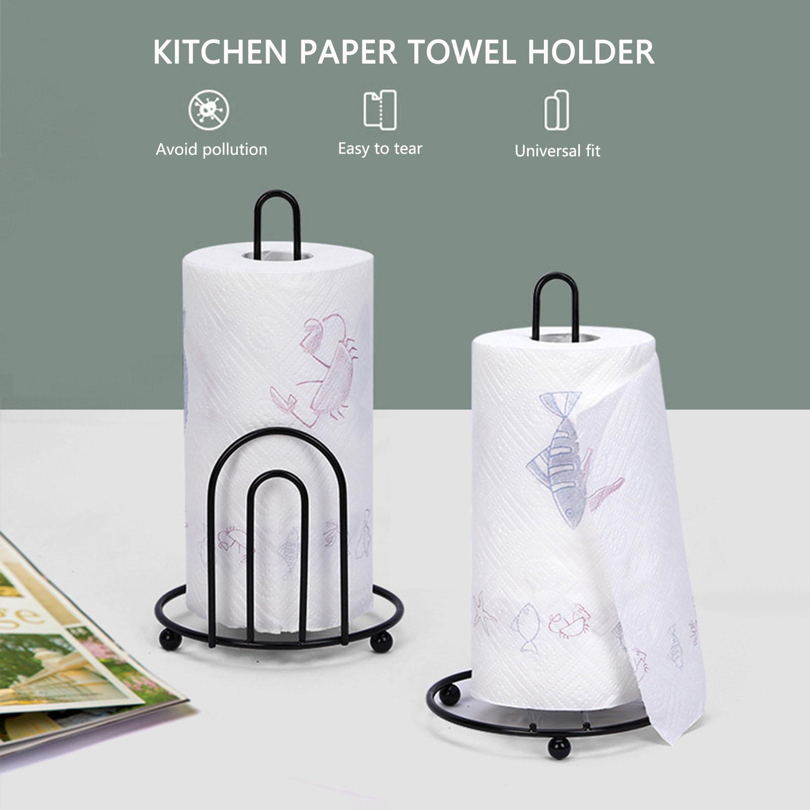 Giá đỡ khăn giấy ăn trong nhà bếp, phòng ăn bằng sắt, thiết kế trang nhã