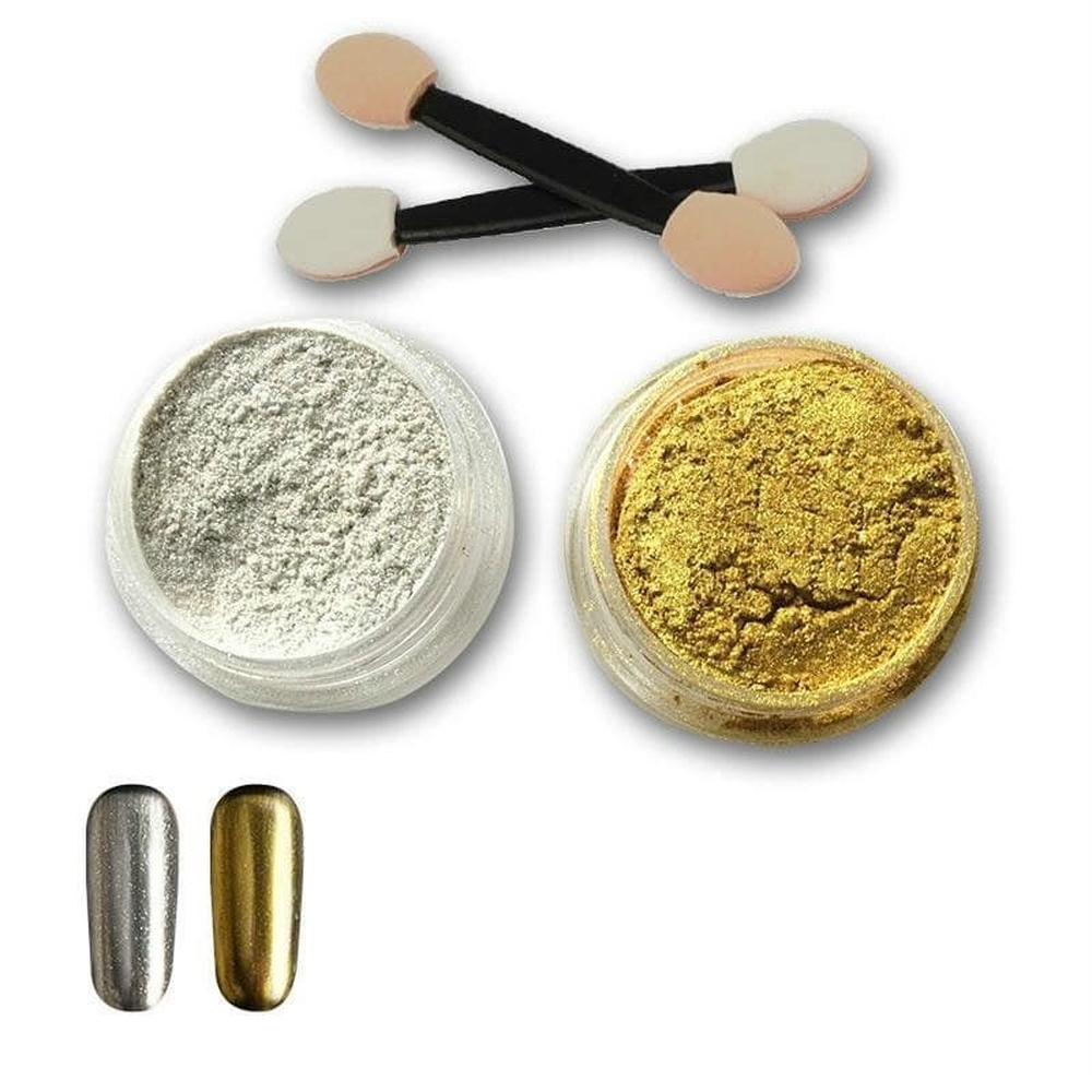 Bột Tráng Gương Nail Mạ Kim Loại, Trang Trí Móng Phong Cách Thời Trang, Nổi Bật, Dễ Sử Dụng Sáng Tạo Theo Ý Tưởng Nghệ Thuật