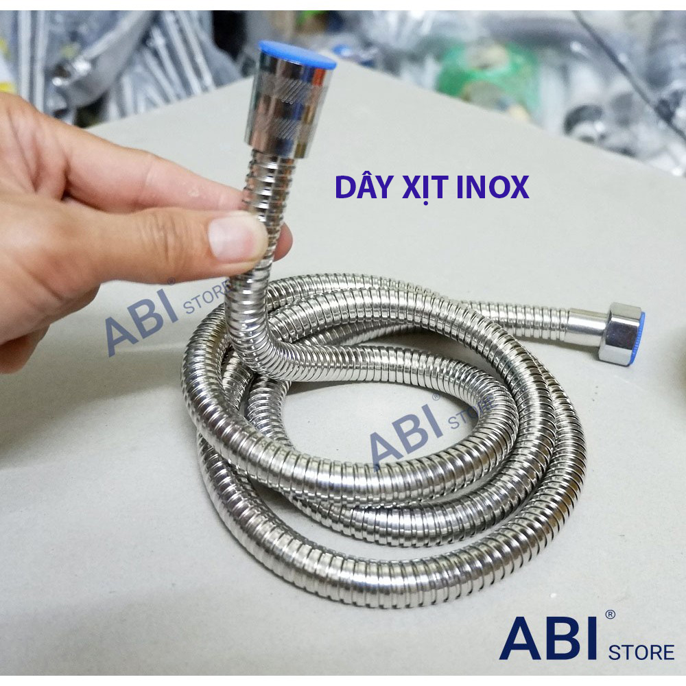Dây xịt vệ sinh toilet inox 120cm giá rẻ các loại